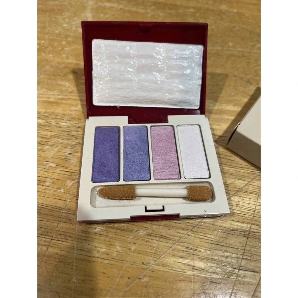 Vtg Avon 1993 Silk‎ Finish Eyeshadow Quad .20oz  #3 Purples Violet Orchid